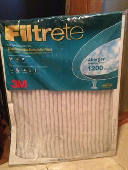 Filter 20x25x1 . Last 3 months new