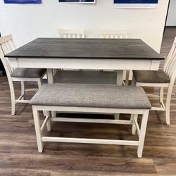 White Kitchen Tables Sets FINANCING AVAILABLE 