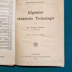 Allgemeine Chemische Technologie