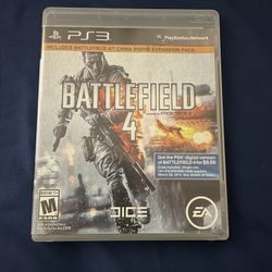 battle field 4 for ps3