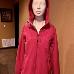 🔥Kirkland Pink Hoodie Zip Up Jacket (size medium)🔥