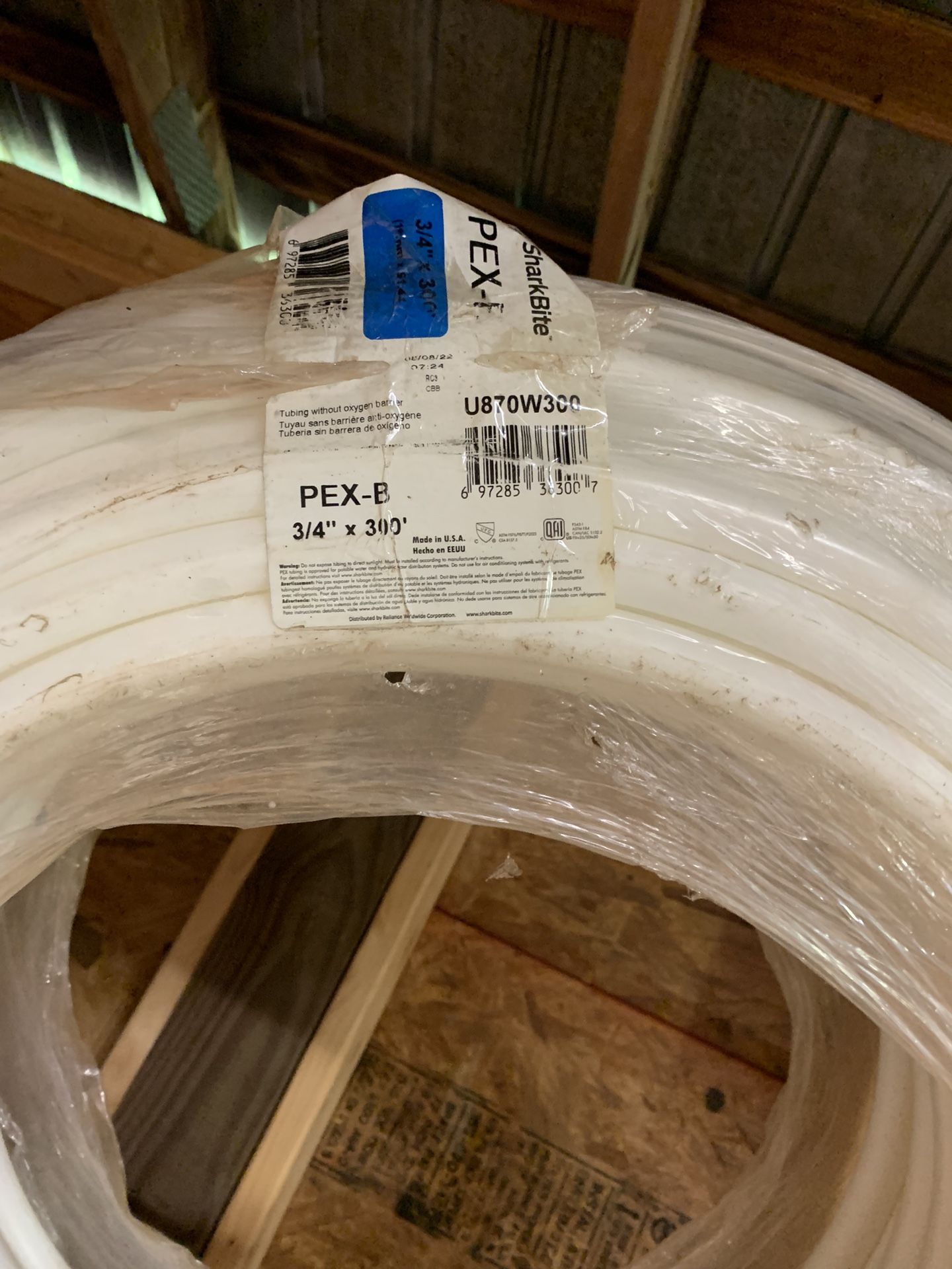 600ft PEX-B 3/4