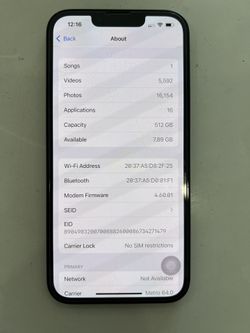 iPhone 13 Factory Unlocked 512GB