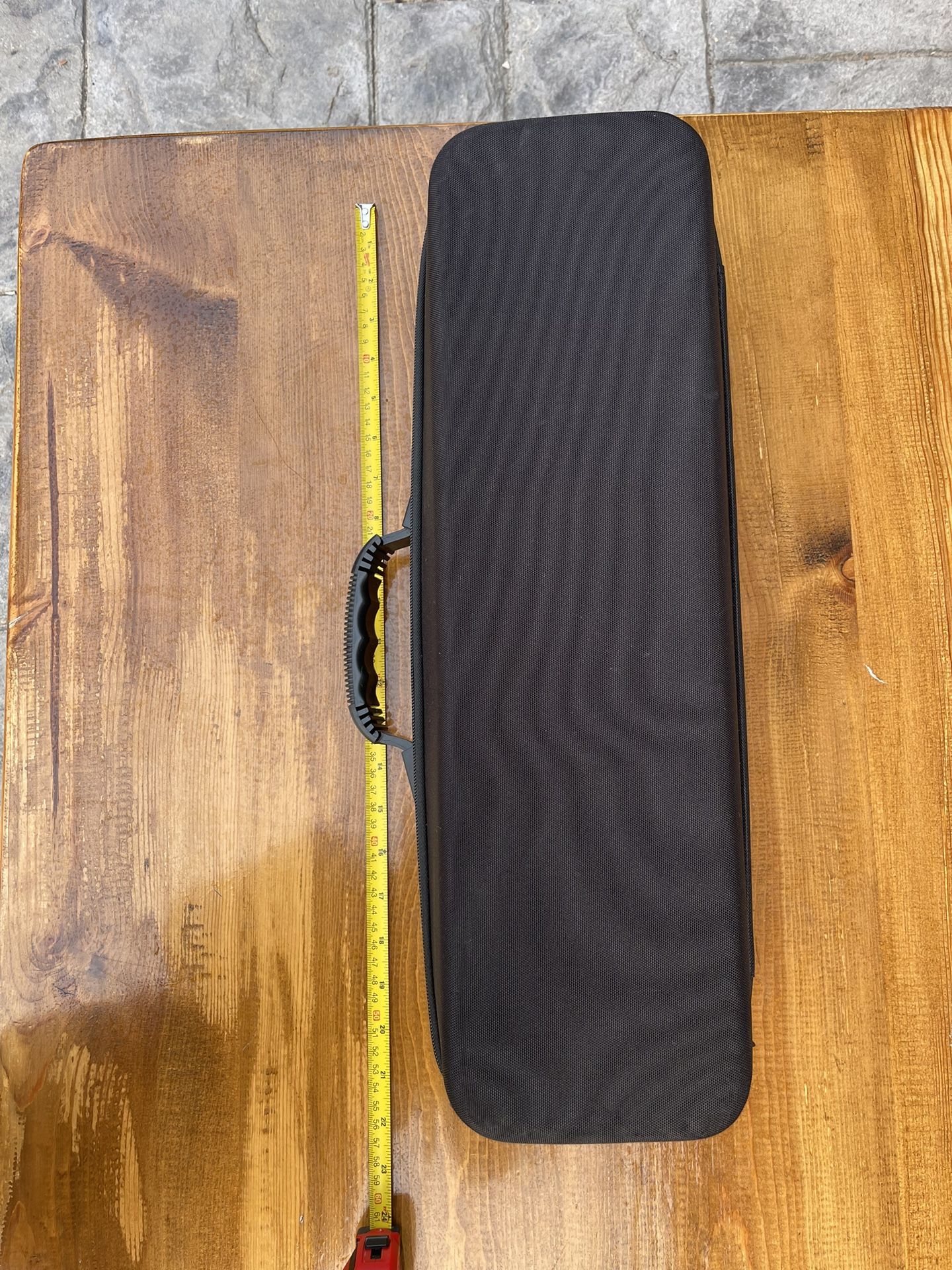 Black Storage Case Cover With Zipper 