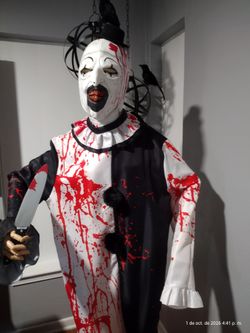 Art clown men Halloween costumes