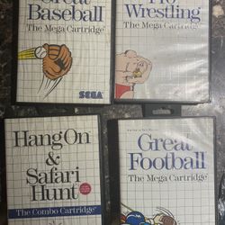 Sega Master System Games 20$ Each 