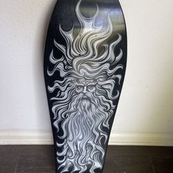 Santa Cruz Sungod Skateboard Deck Rare Limited Edition