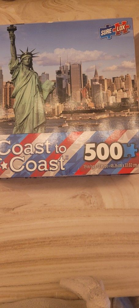 Statue Of Liberty 500 Piece Puzzle
