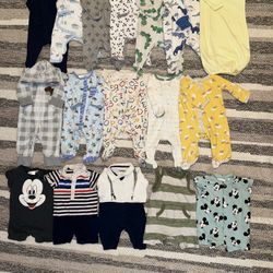 Baby Boy Clothes 0-3