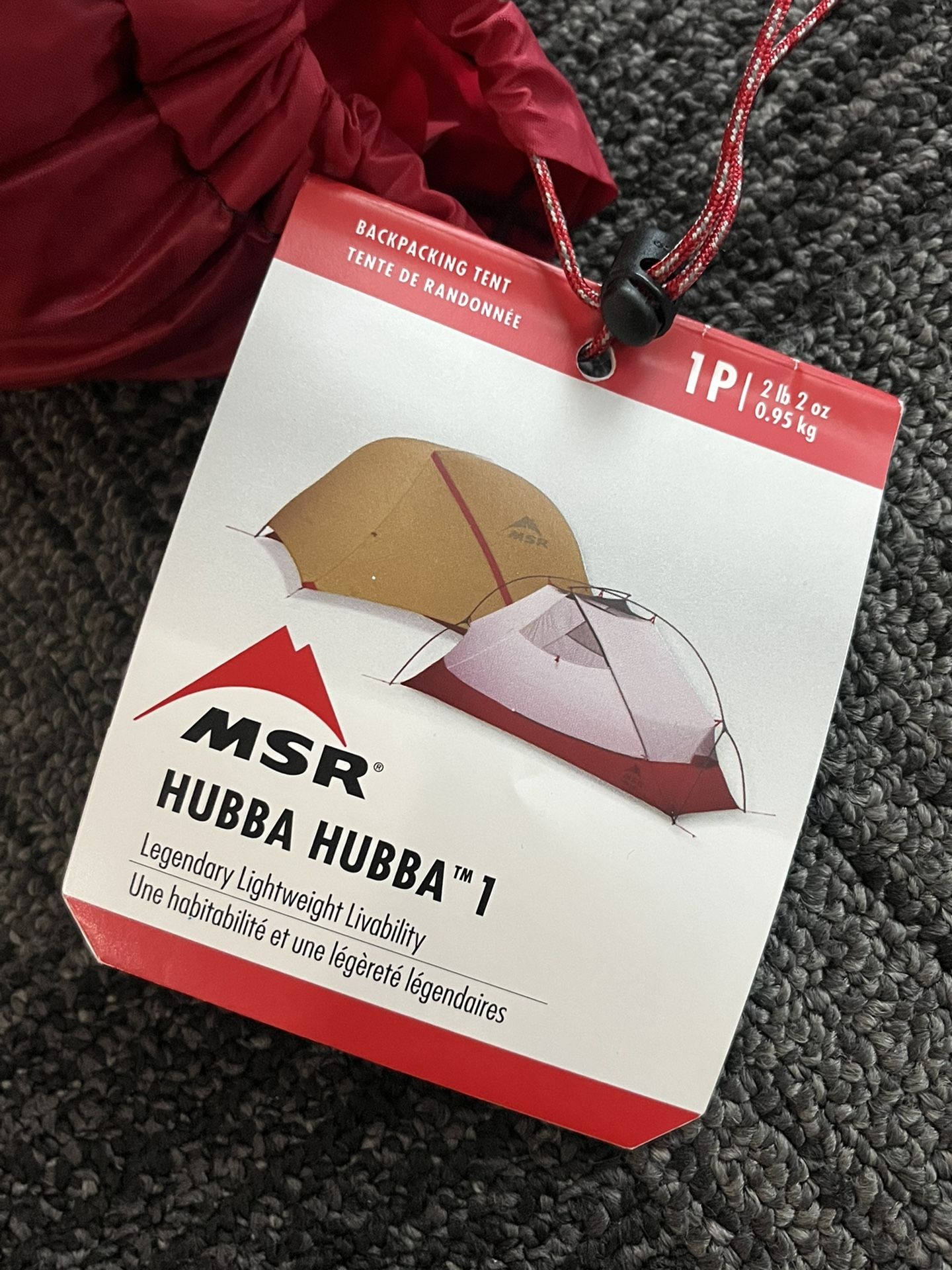 MSR Hubba Hubba Tent 1P 