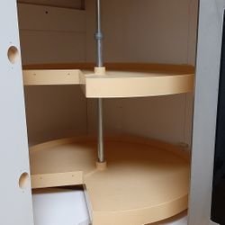 TWO TIER KITCHEN CABINET ORGANIZER