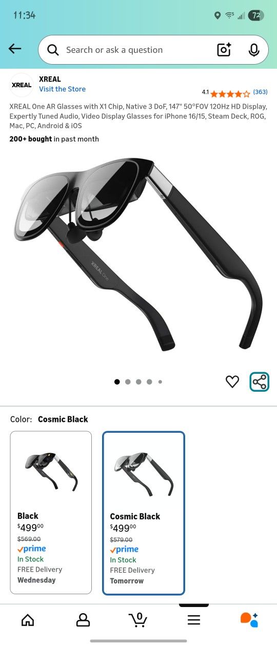 Xreal VR GLASSES