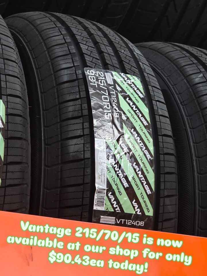 Vantage Tires 215/70R15 98T