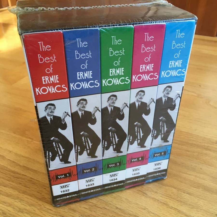 NIB The Best of Ernie Kovacs 5 VHS Tapes