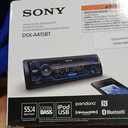 Sony DSX-A415BT Digital Media Car Stereo