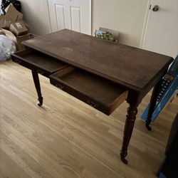 Antique Tables With Drawers