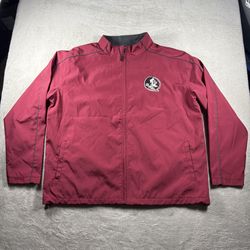 Colosseum Florida State Seminoles Jacket Men’s 2XL Red NCAA Football #1736