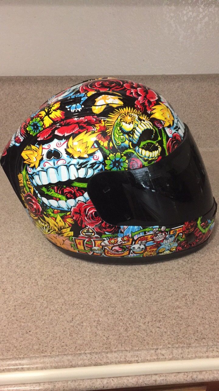 ICON ZZZ ALLIANCE SSR HELMET “DIA DE LOS MUERTOS”