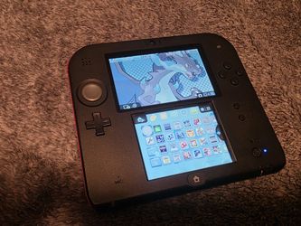 Nintendo 2ds Red Custom Video Game Console Mod-bbed