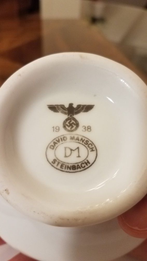 Ww2 German broken bowl Luftwaffe wwii