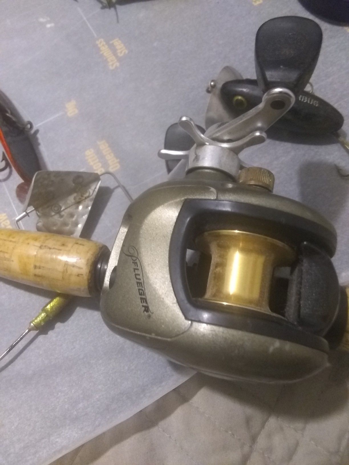 Pfleuger rod and reel