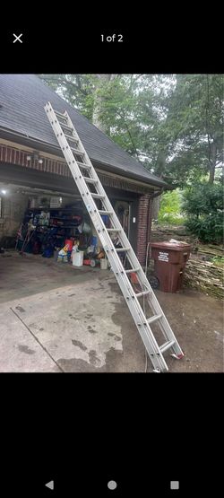 28 ft aluminum extension ladders $299