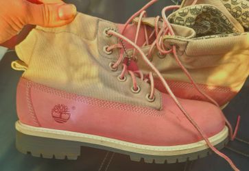 Timberland Boots Pink Size 3