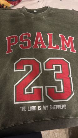 Psalm 23 Christian sweaters and hoodies