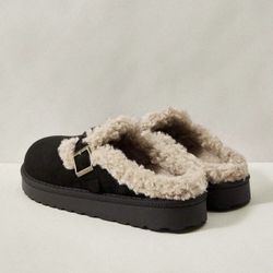 Cuccoo Women's New Plush Lined Slip-On Snow Boots, Fashionable & Comfortable Faux Suede/Thermal Lined/Thick Sole House Slippers For Indoor And Outdoor