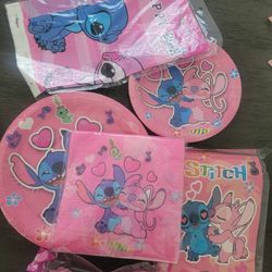 Stitch And Angel Party Stuff 