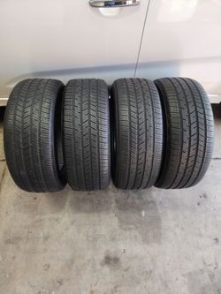 4 Bridgestone DriveGuard Plus 235/55R18 100V Tires