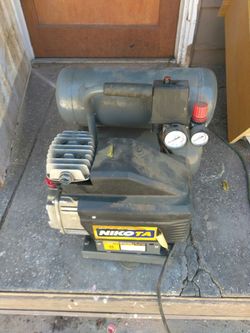 Nikita air compressor need gone asap