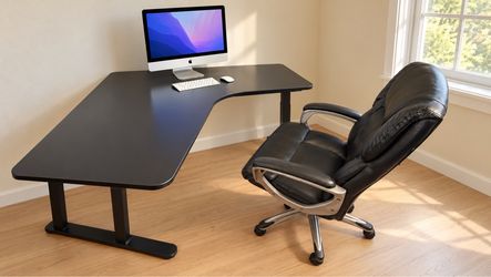 Home Office Setup – Desk, Chair & Apple iMac – $125 for Everything