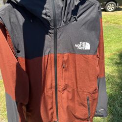 Red North Face Jacket 