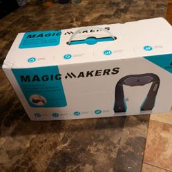 New Magic Makers Shoulder And Neck Massager With Heat 