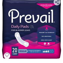 Woman's Incontinence Pads