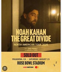 Noah Kahan concert tickets