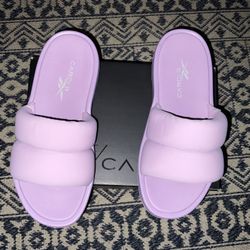 Reebok Cardi B Slide “Ultima Purple” Women’s Size 8 New In Box 