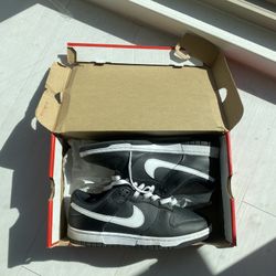 Nike Dunk Low Black White Shoes Size 8 Men’s 