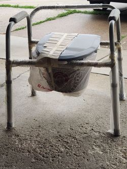Portable toilet seat