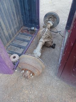 98 Chevy 2500 Rear End