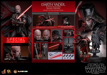 Hot Toys Darth Vader Battle Damaged Deluxe DX45B