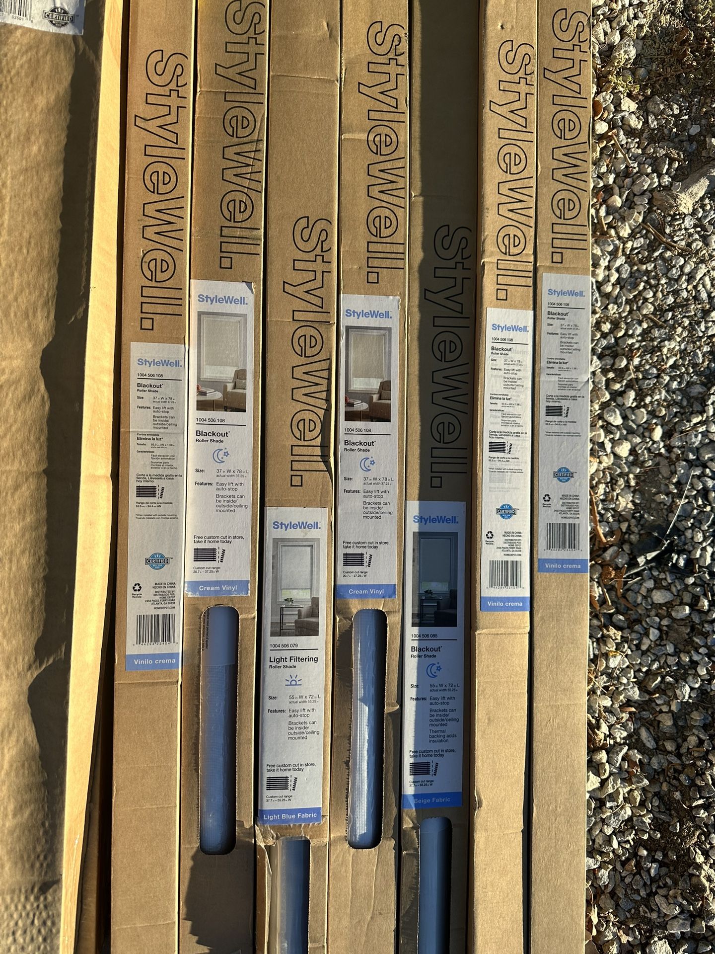 Cordless Mini Blinds New
