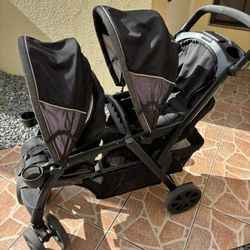 Chico Compatible Double Kid Stroller 