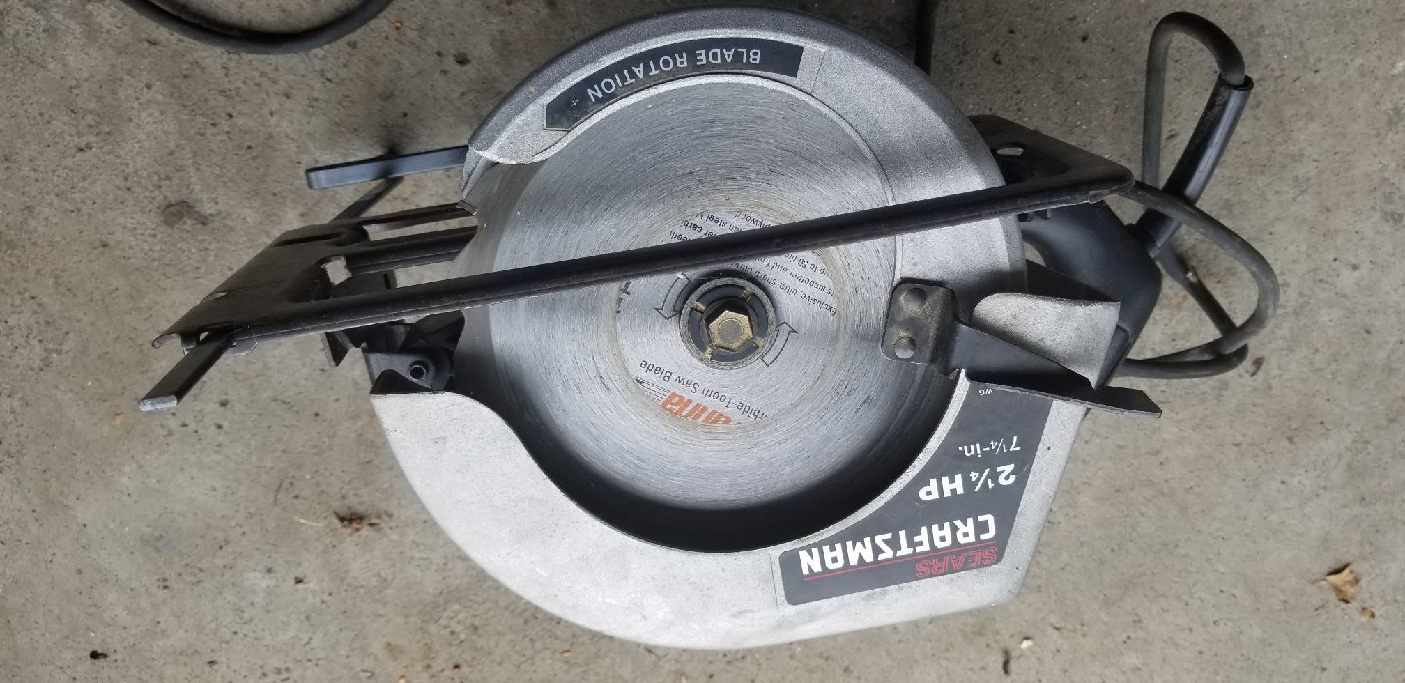 Sear craftsman circular saw