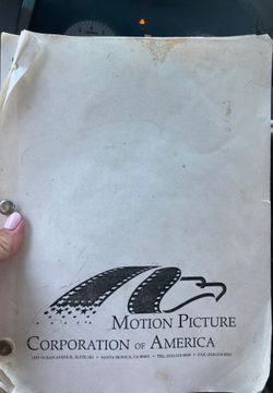 Original movie script Dumb and Dumber
