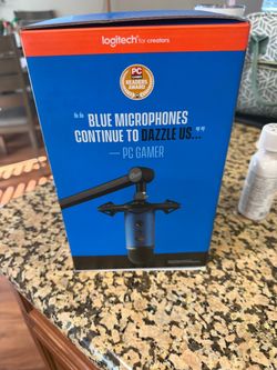 Brand new yeti microphone