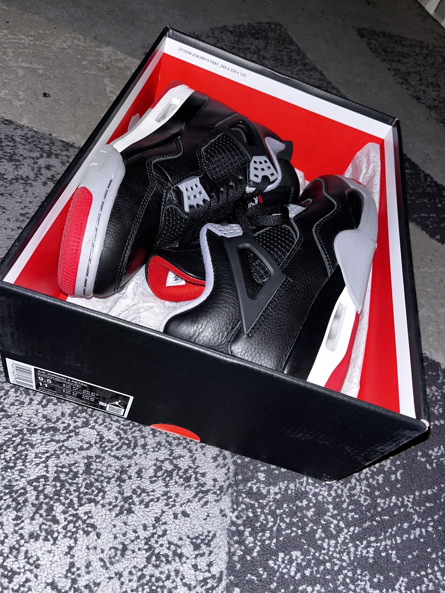Jordan 4 Retro “Bred Reimagined”