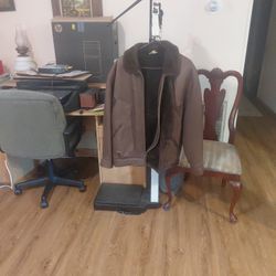 Men's Leather Bomber