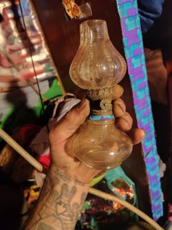 small oil lamp